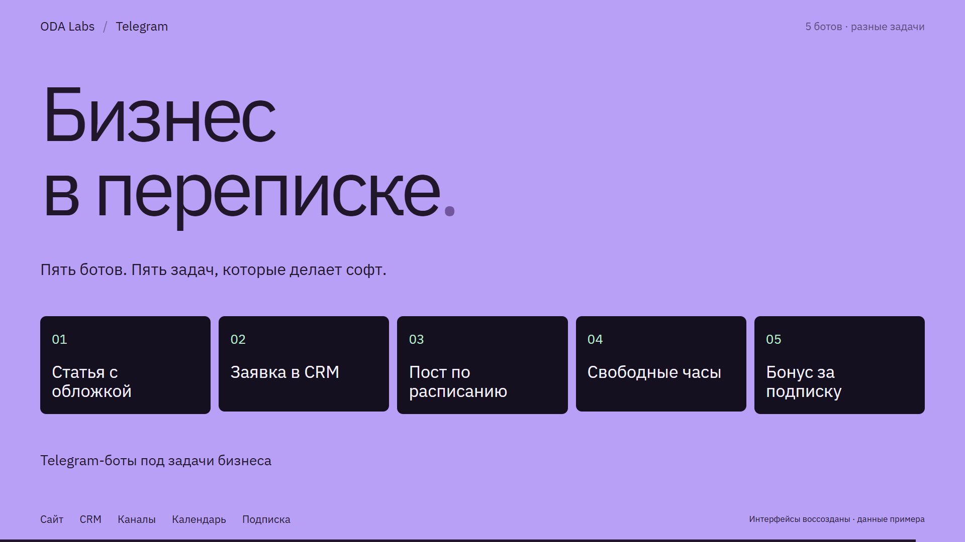 Telegram-боты: бизнес в переписке